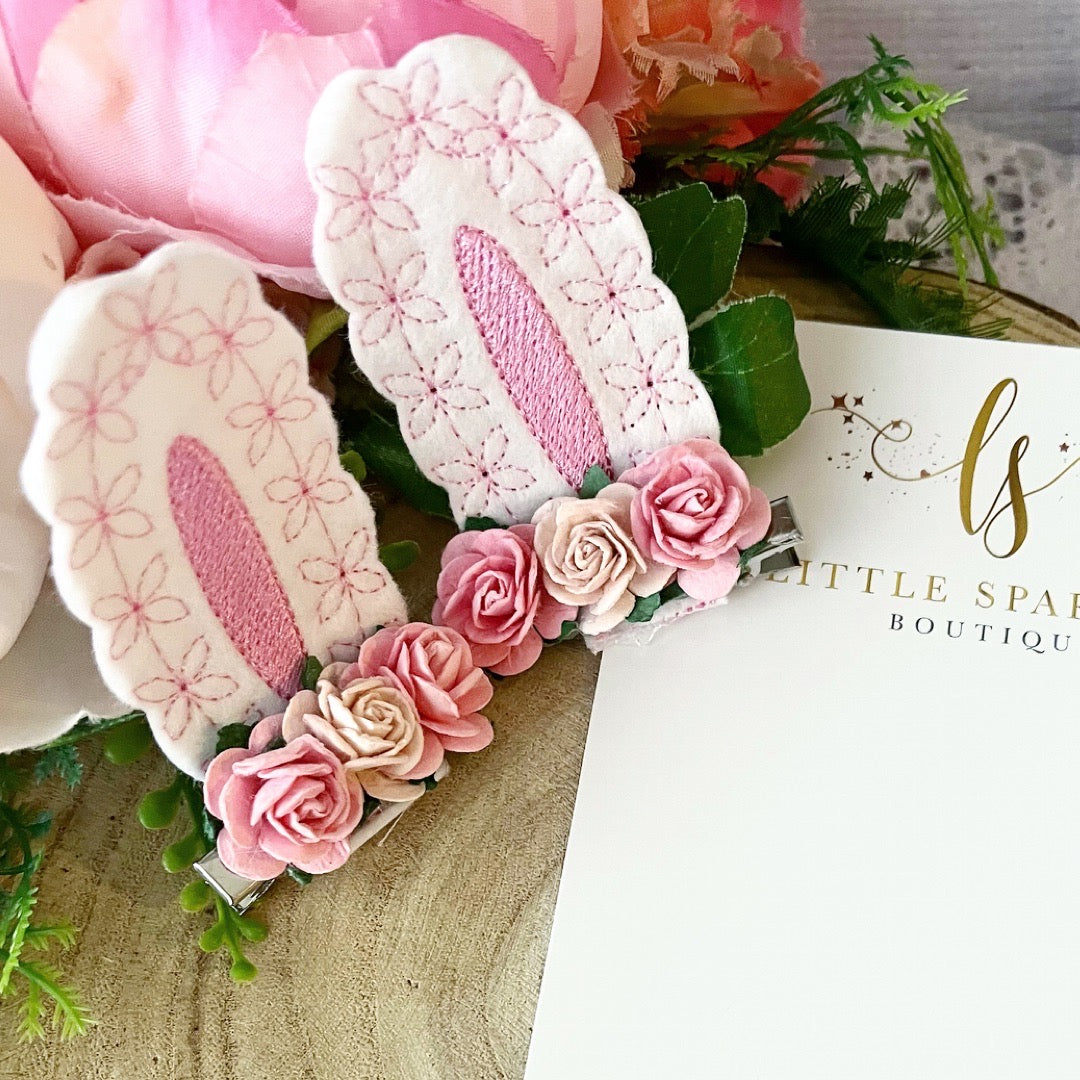 Pink Bunny Ear Piggies