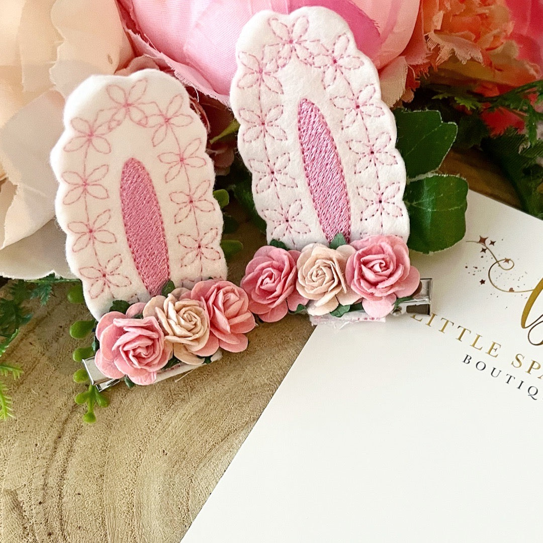 Pink Bunny Ear Piggies