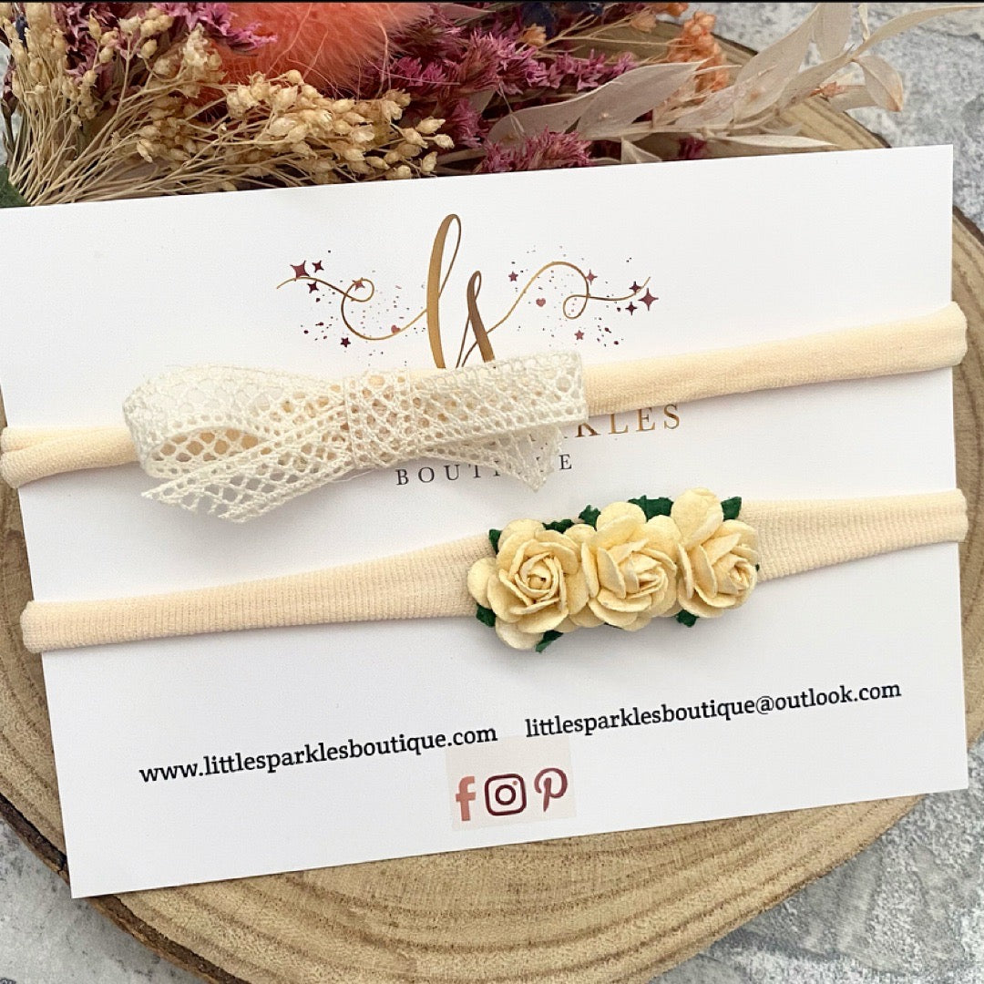 Ivory Lace Set