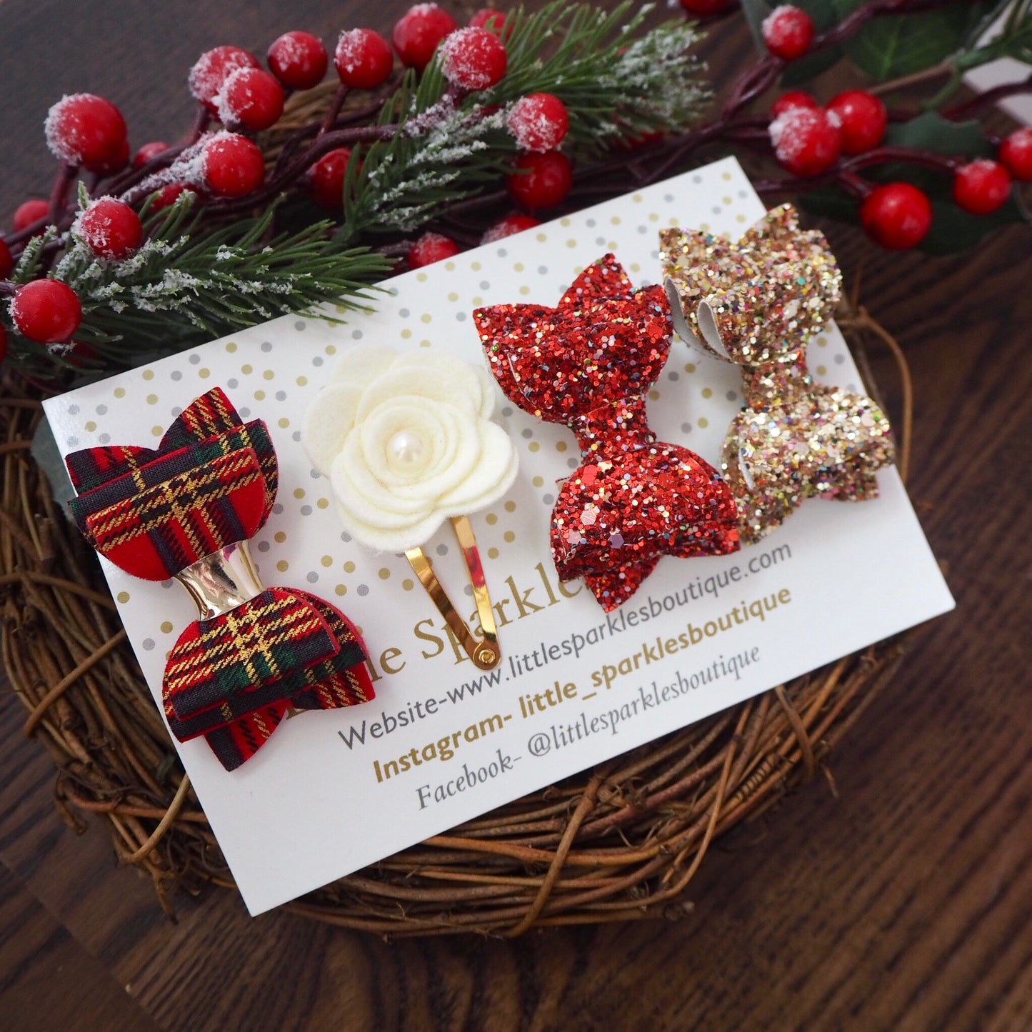 Gold Knot Tartan Set