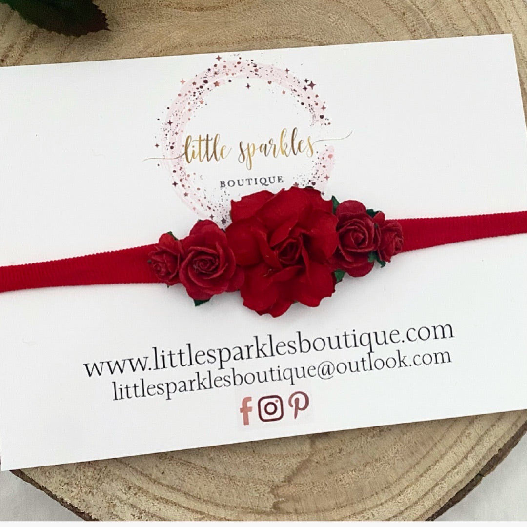 Red Dusk headband