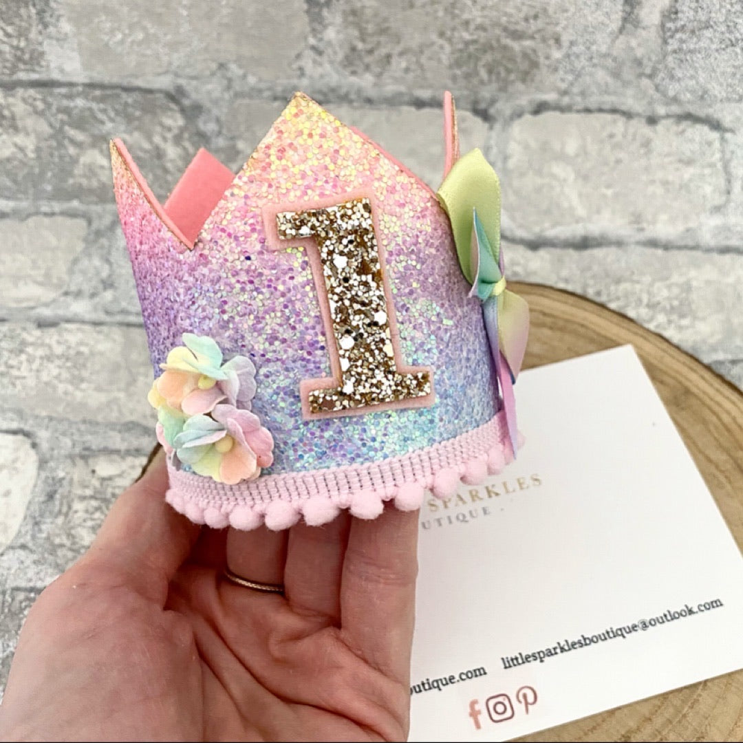 Rainbow Crown With Rainbow Finish