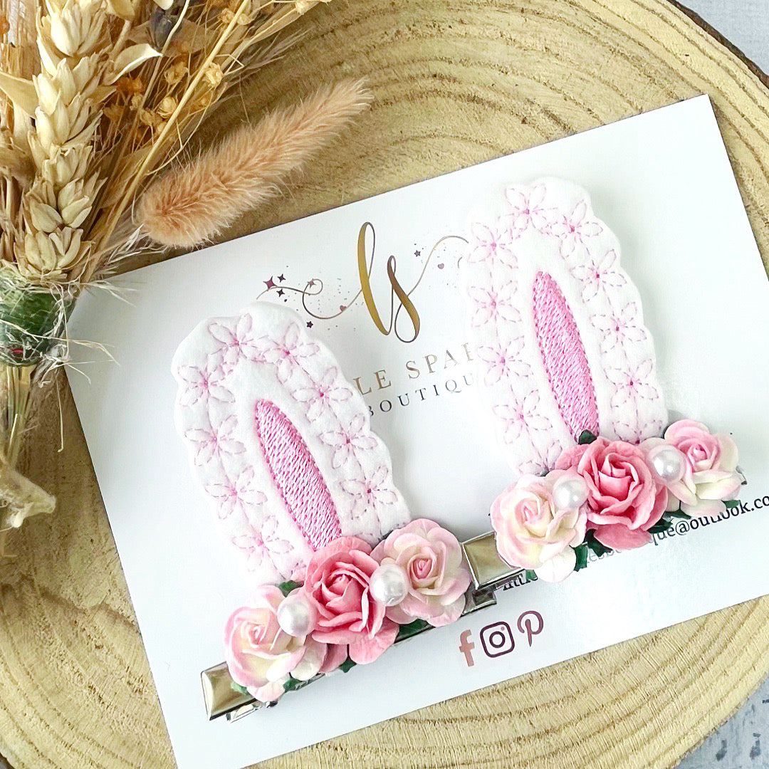 Pink Large Bunny Ear Piggies