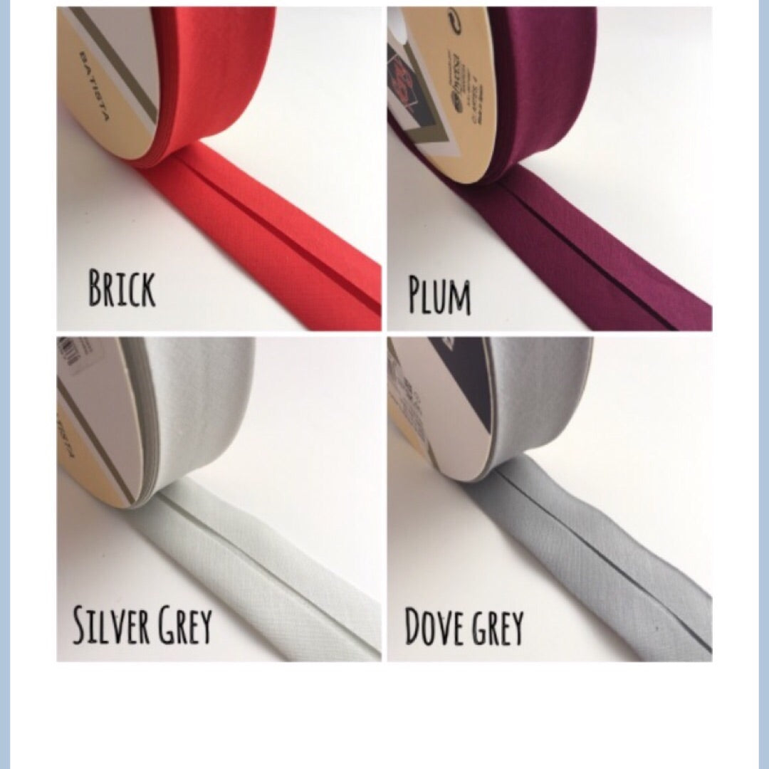 Bias Binding Tie Bow (Variety Of Colours)