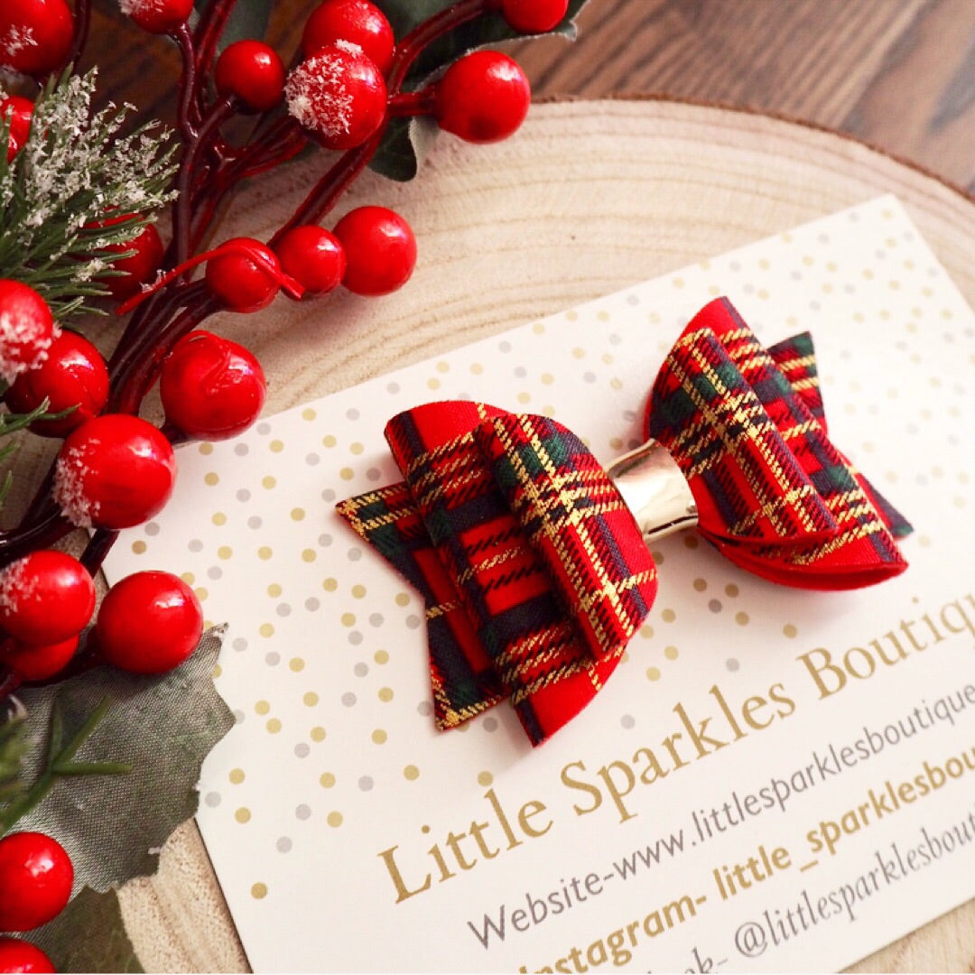 Gold knot tartan