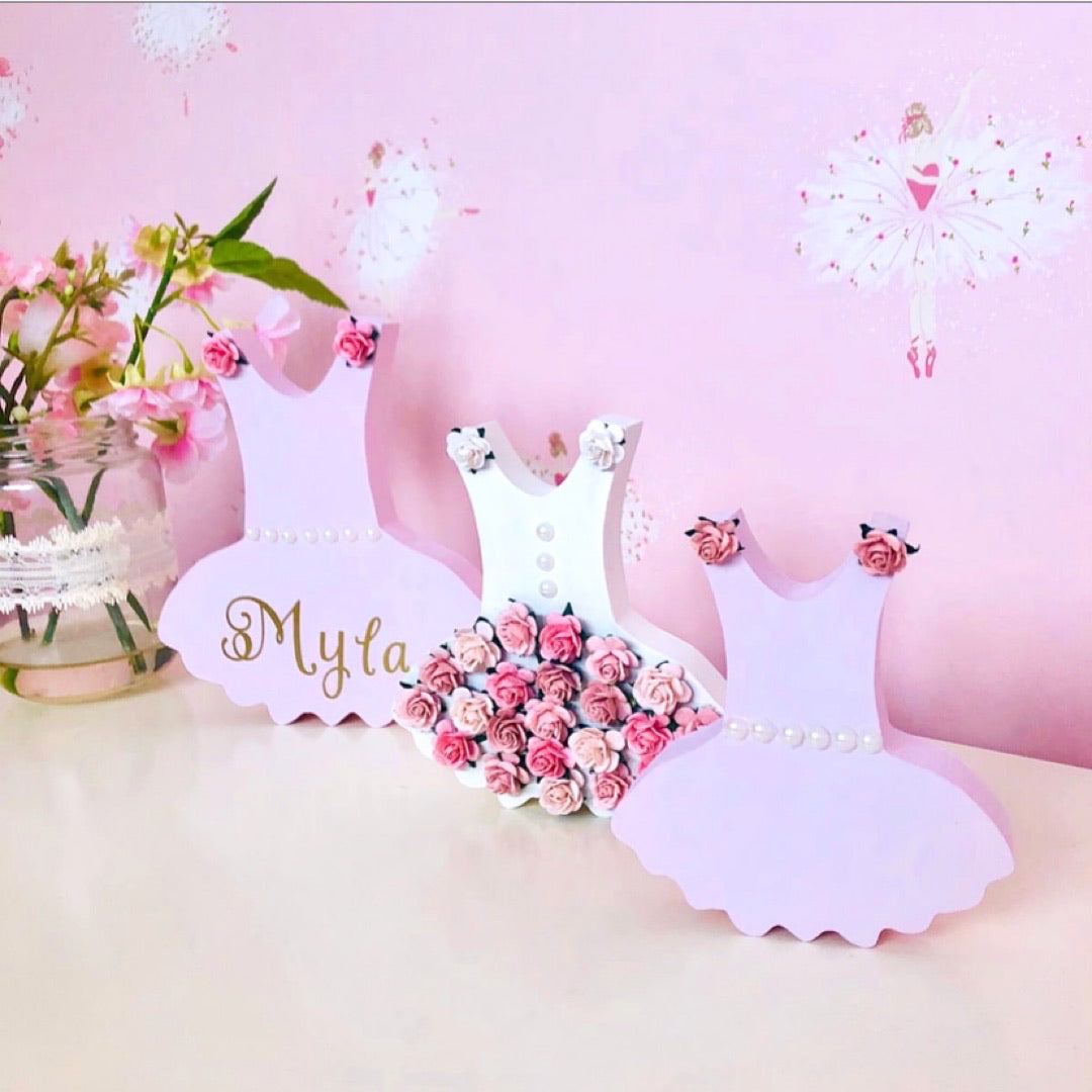 Personalised Ballet Wooden Set