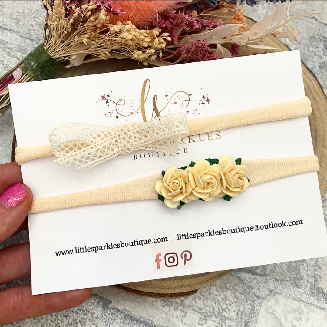Ivory Lace Set