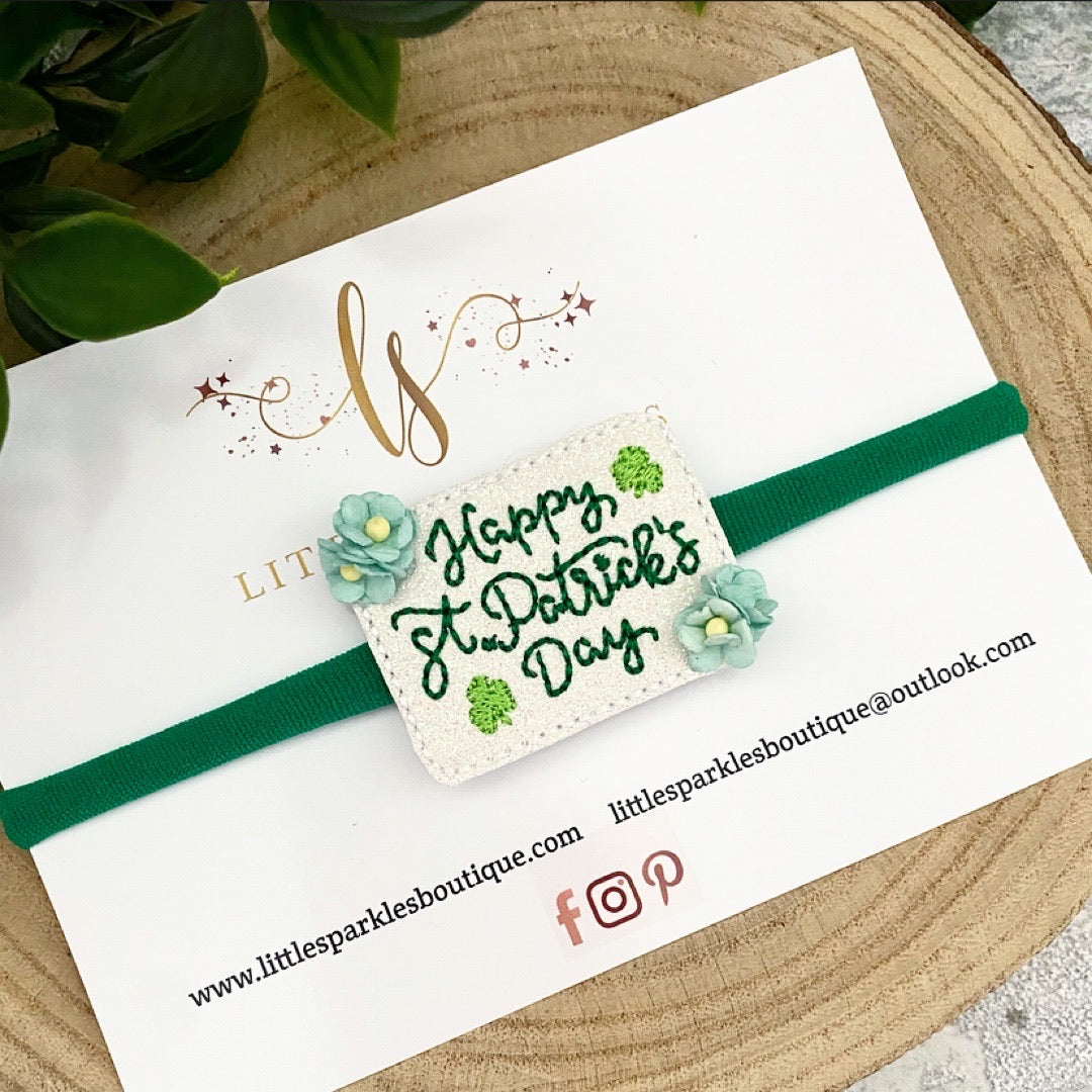 Happy St Patrick’s Day Feltie