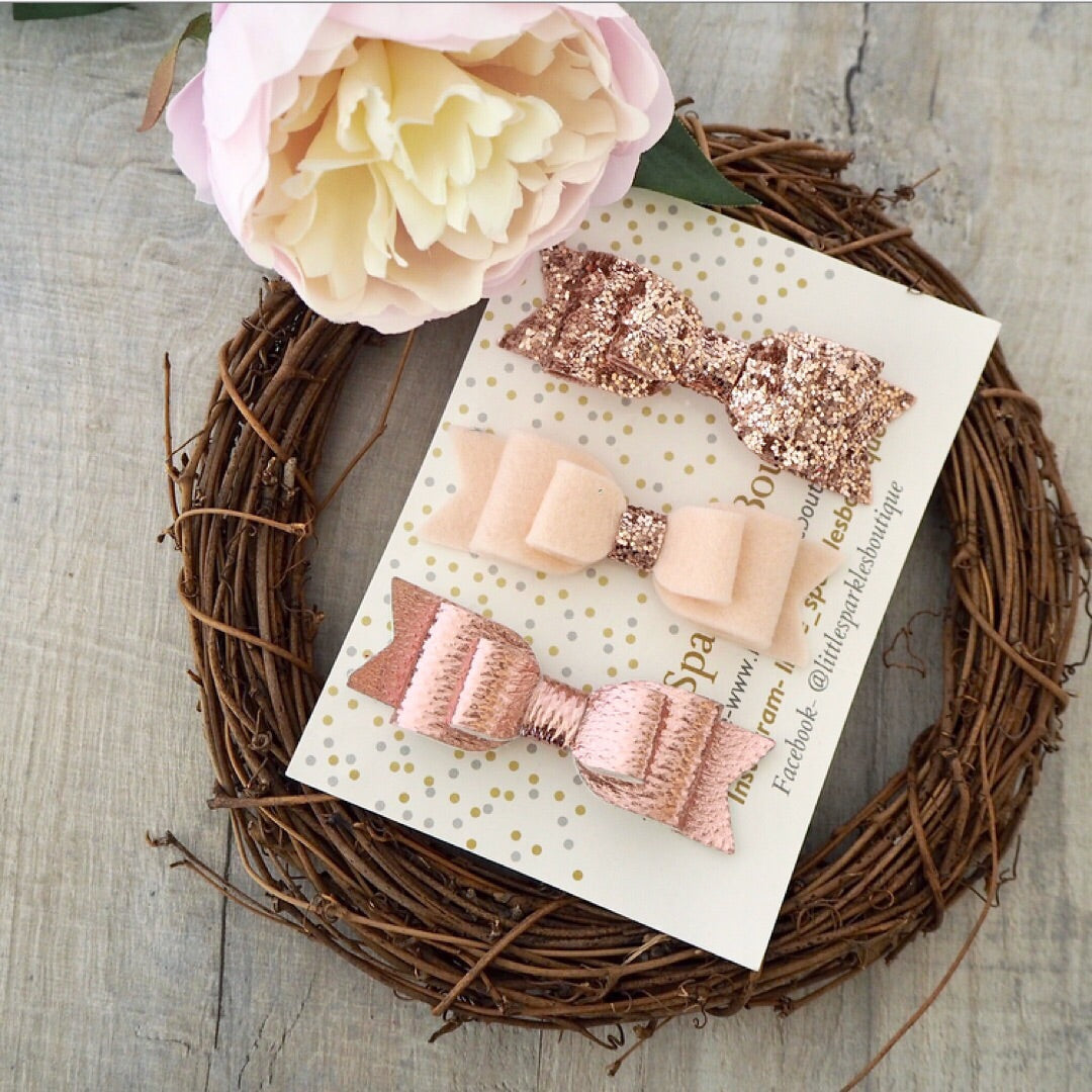 Rose Gold Trio