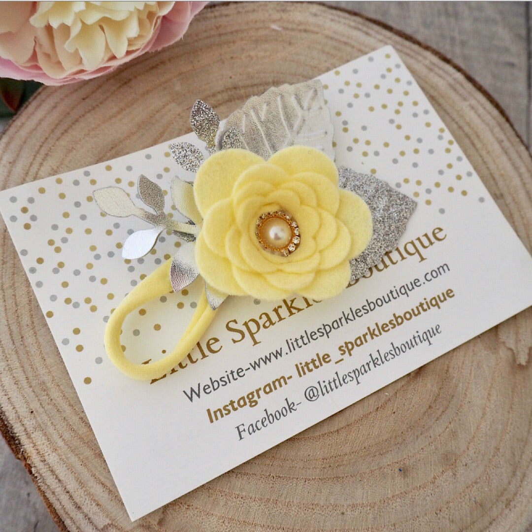 Lemon And Silver Bloom