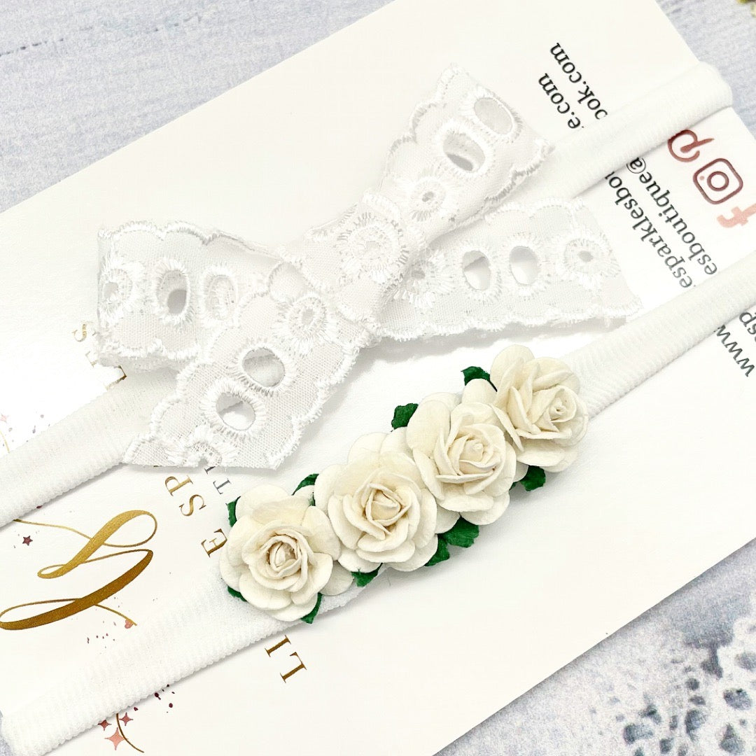 White Lace Floral