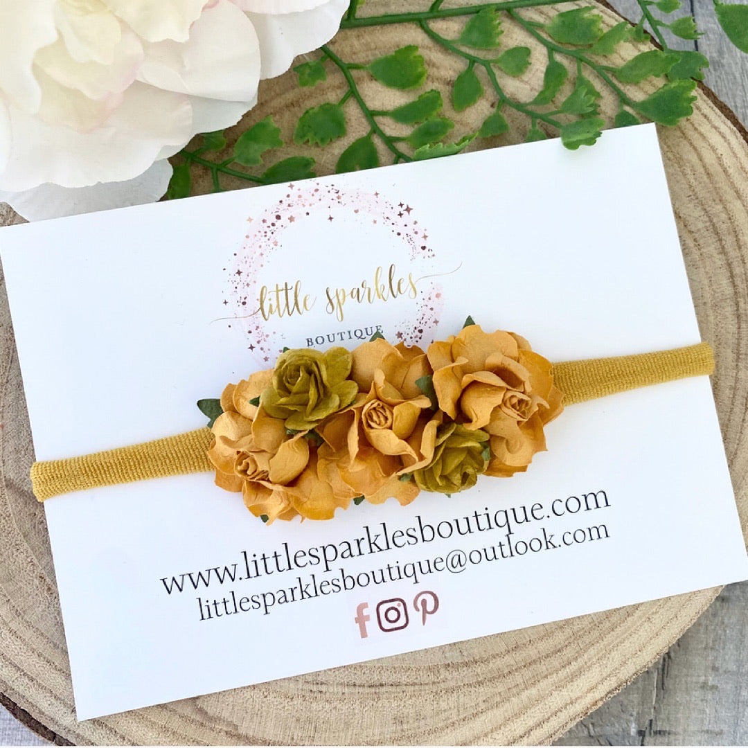 Mustard Mulberry Headband