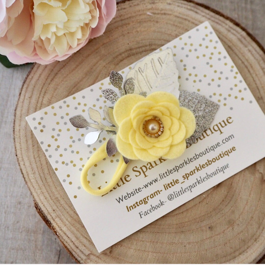 Lemon And Silver Bloom