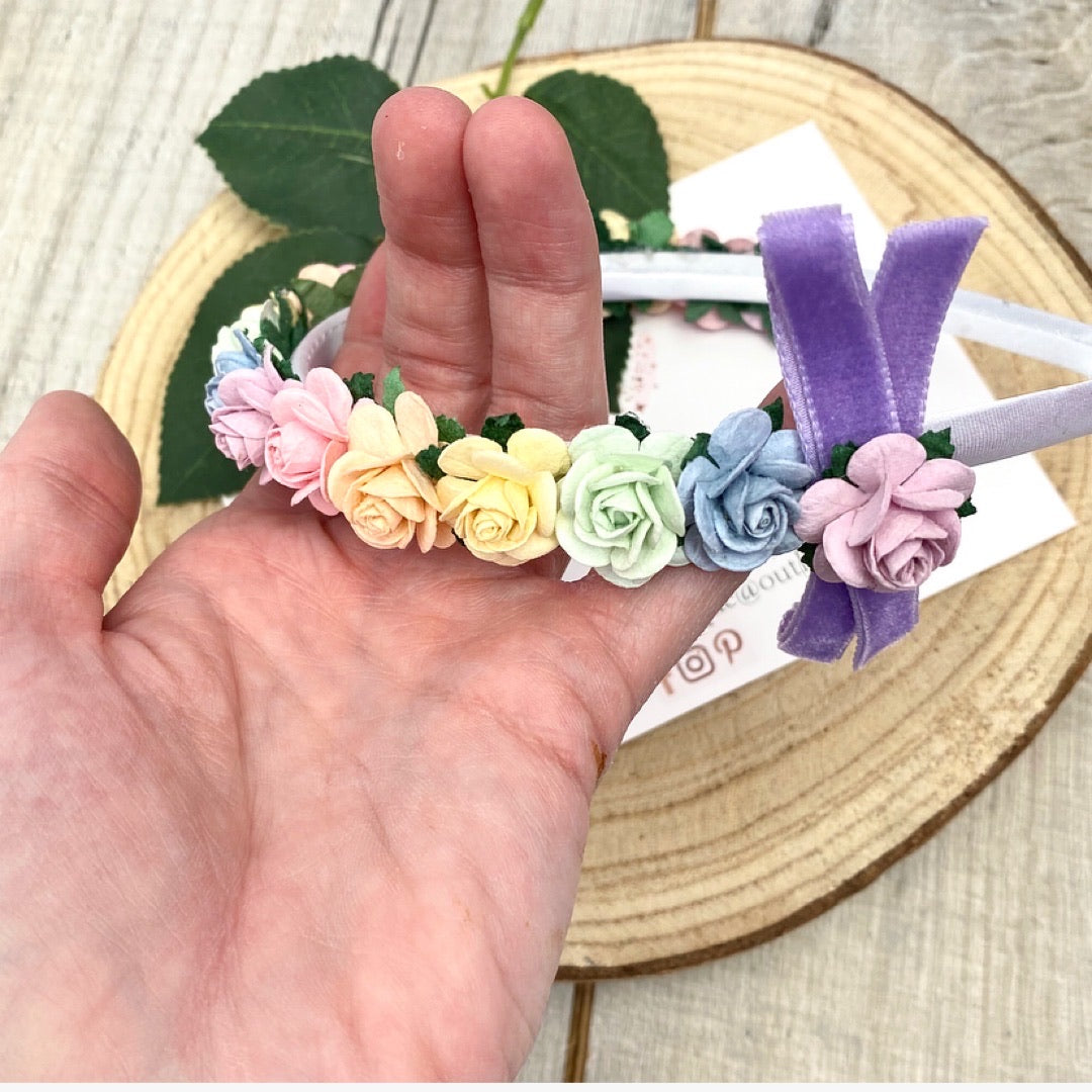 Rainbow Aliceband Headband