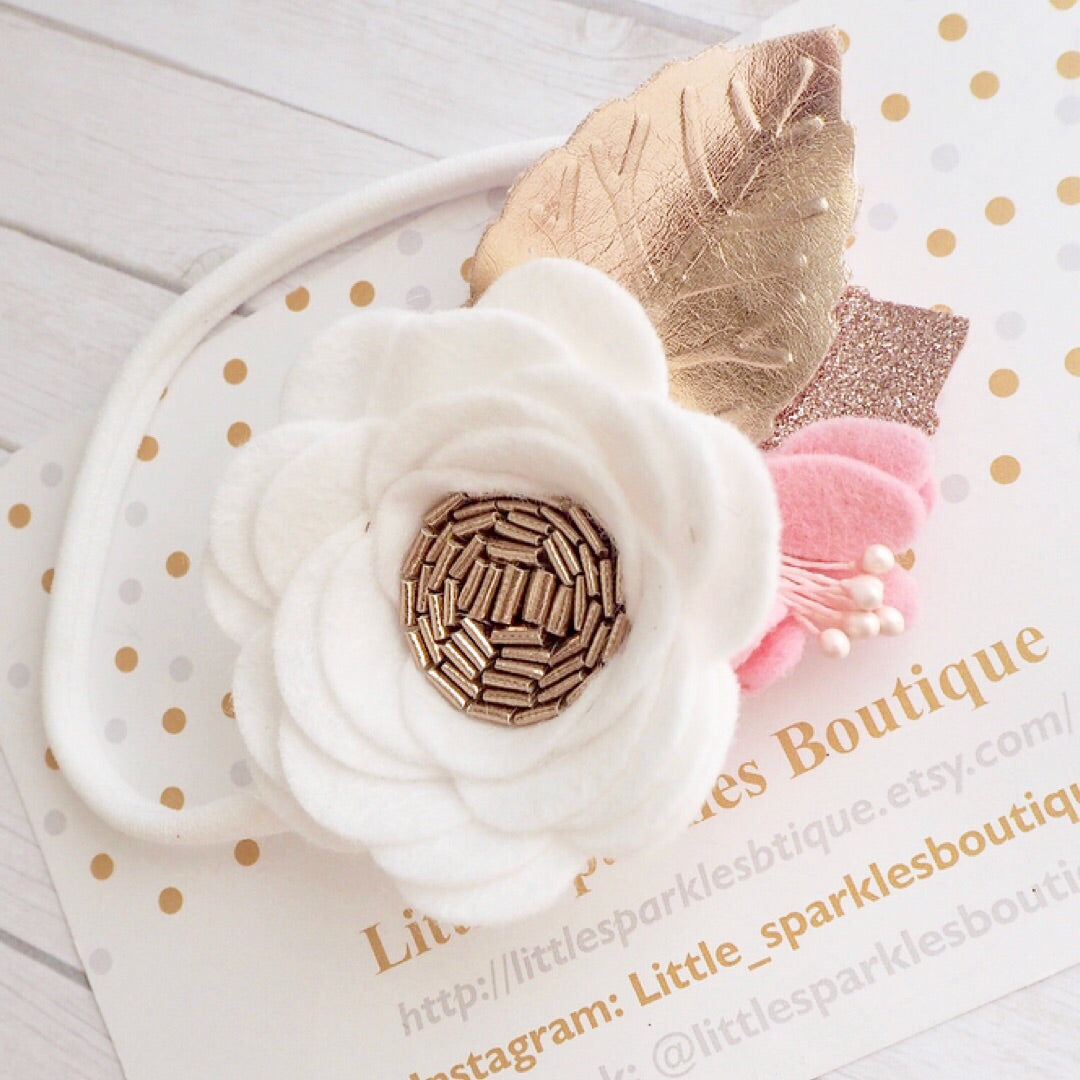 White bloom