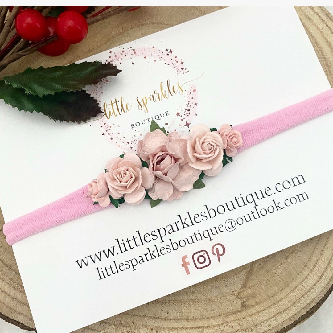 Blush Pink Dusk headband