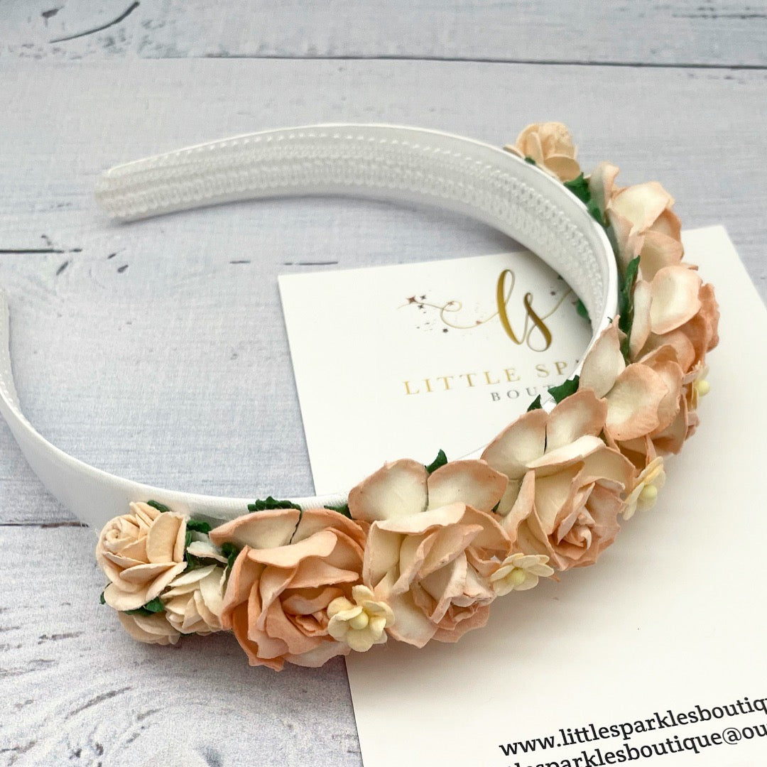 Peach Large Mix Aliceband