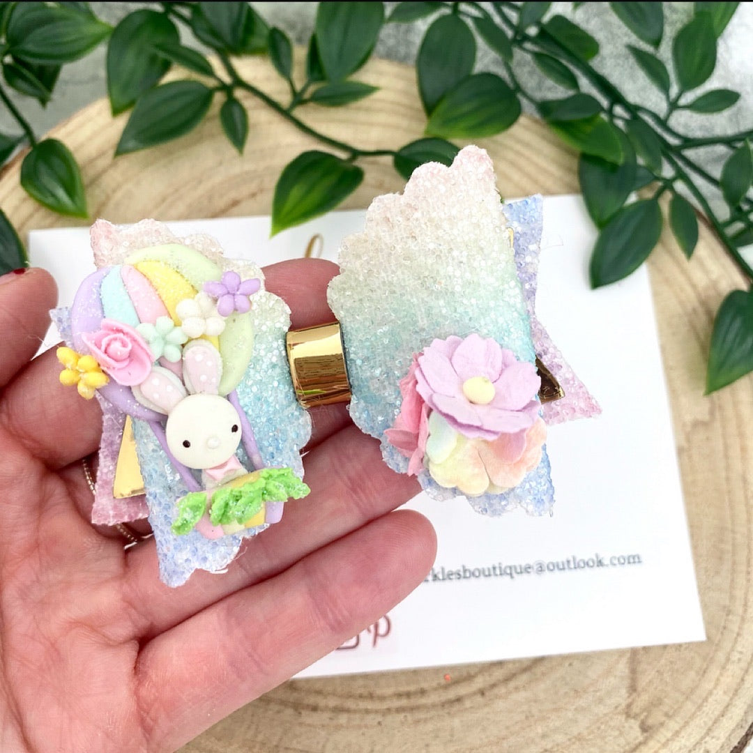 Limited Edition Rainbow Bunny Balloon
