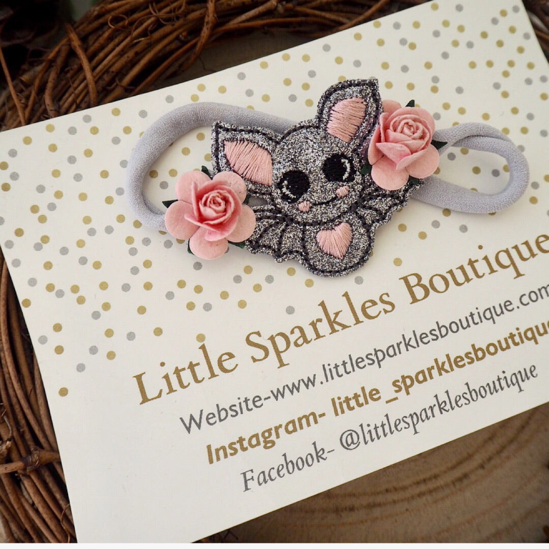 Glitter Bat Feltie