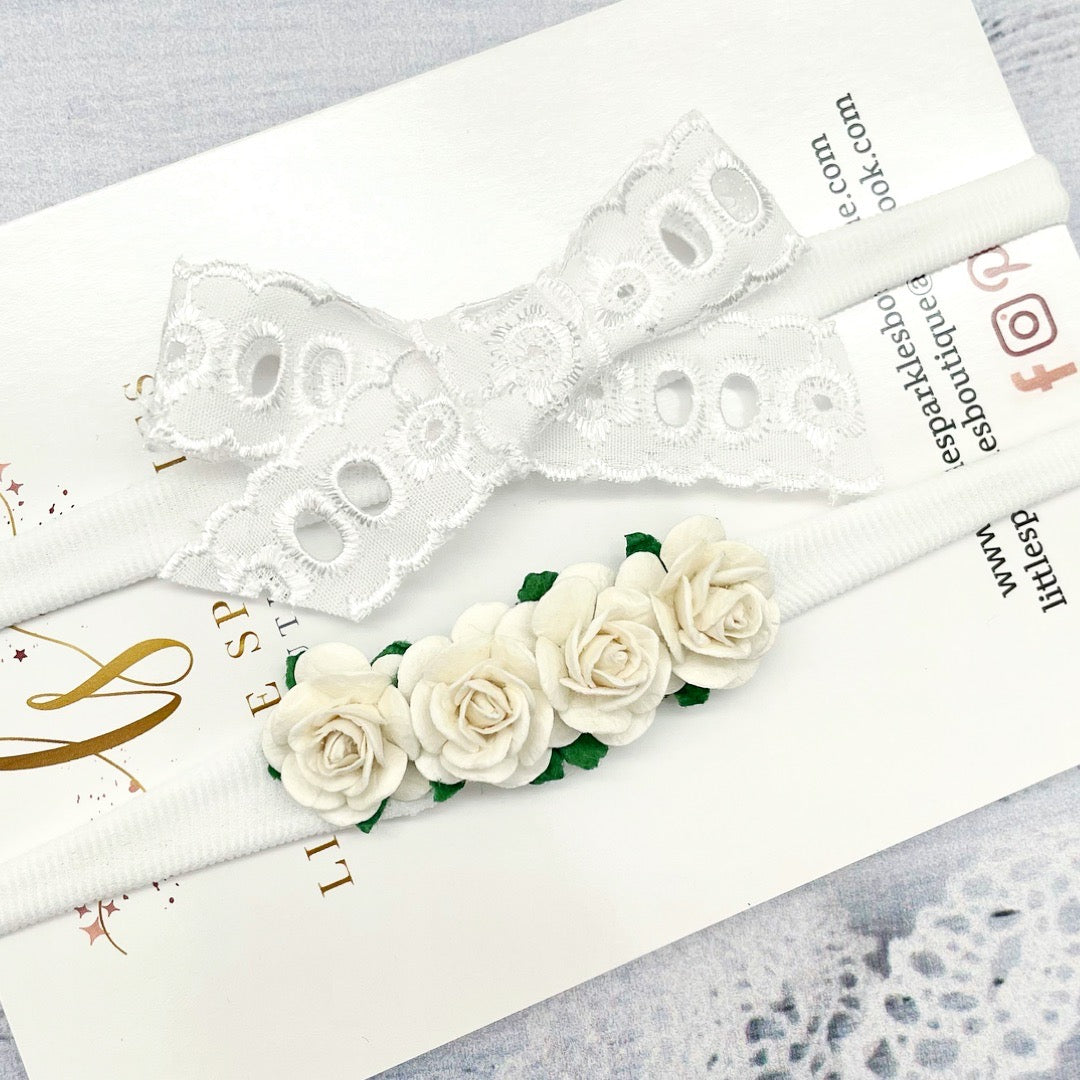 White Lace Floral