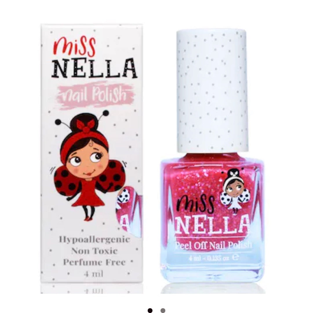 Miss Nella Sugar Hugs Kids Peel Off Odour Free Nail Polish