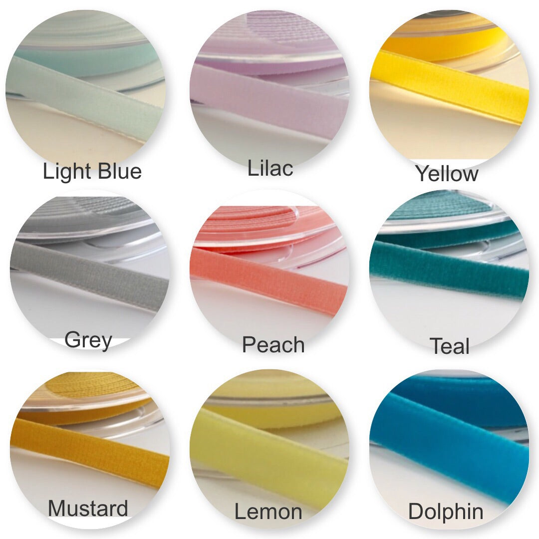 Velvet Tie Bow (Variety Of Colours)