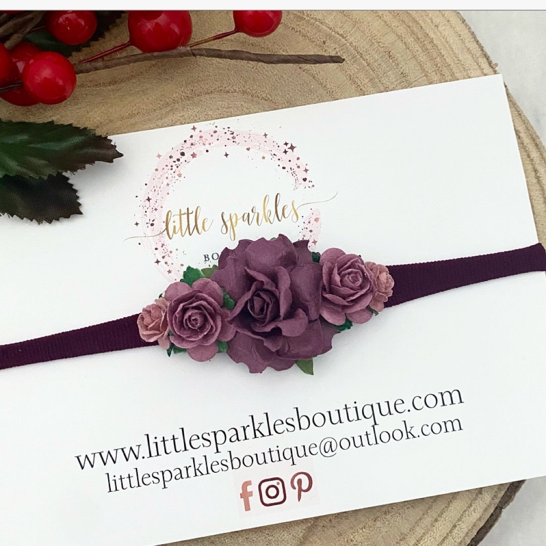 Purple Dusk headband