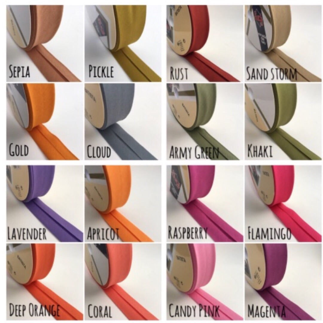 Bias Binding Tie Bow (Variety Of Colours)