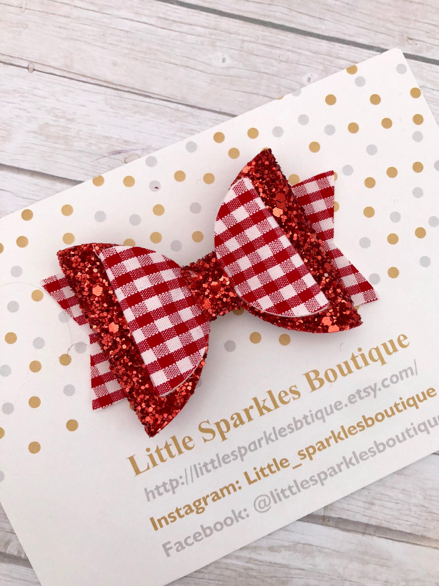 School bow red