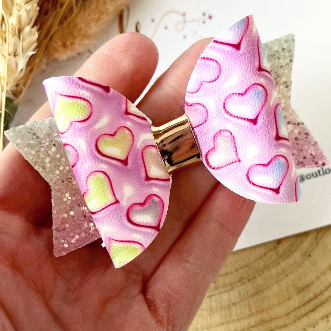 Rainbow hearts