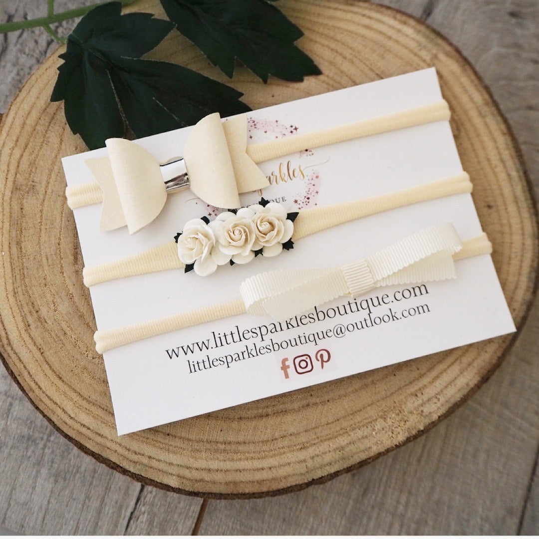 Cream Spring Set