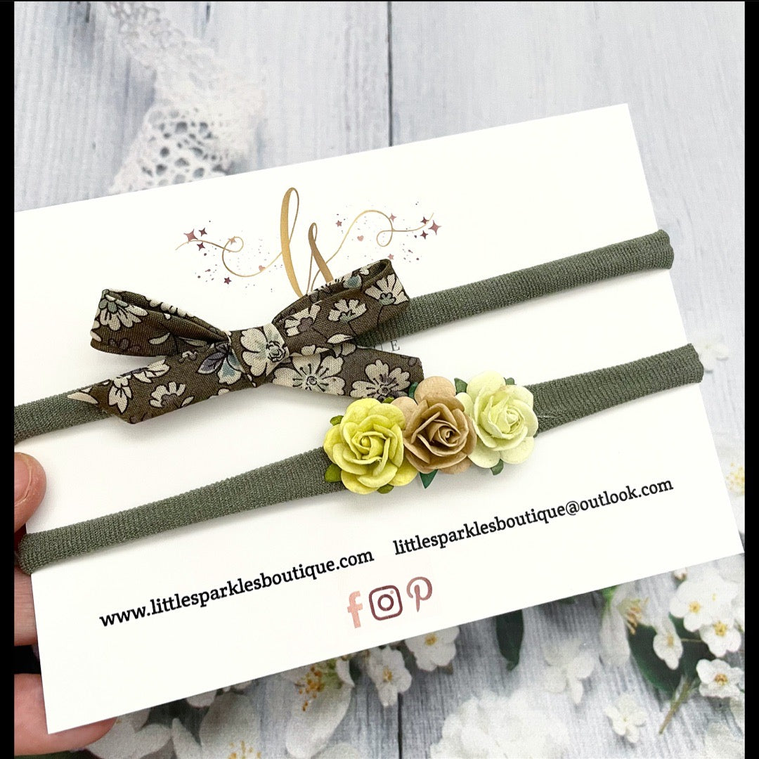Sage Green Frou Frou Set
