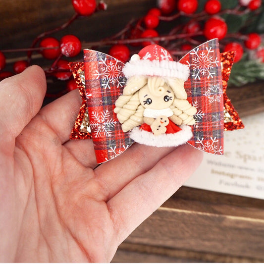 Limited Edition Blonde Christmas Girl