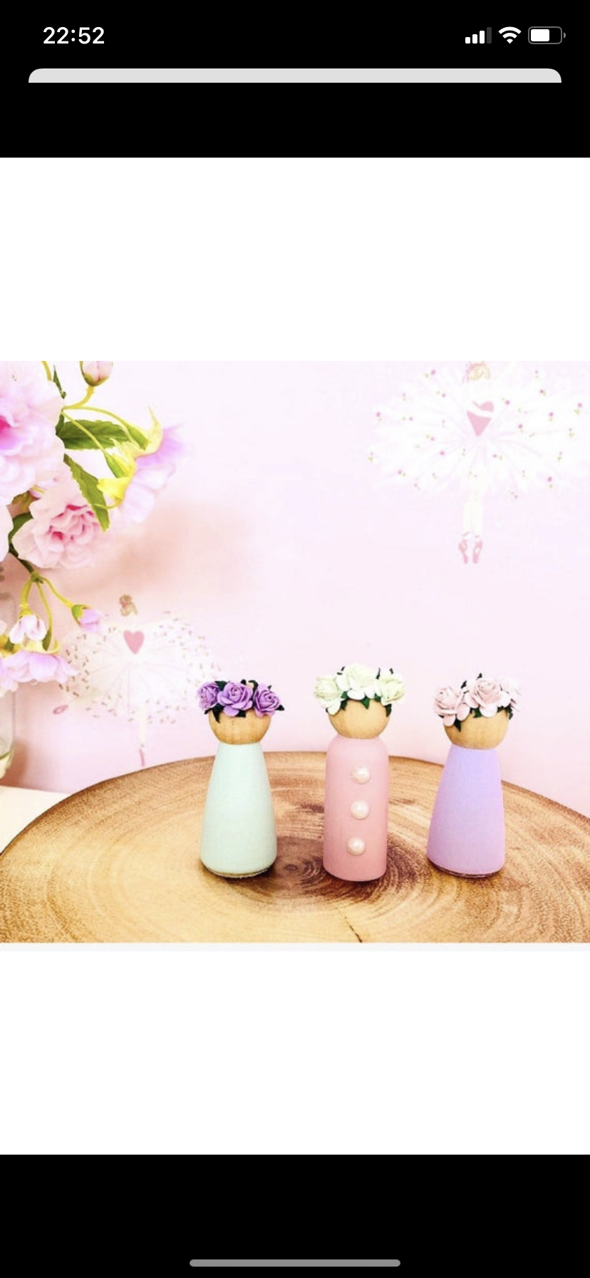 Floral Peg Dolls