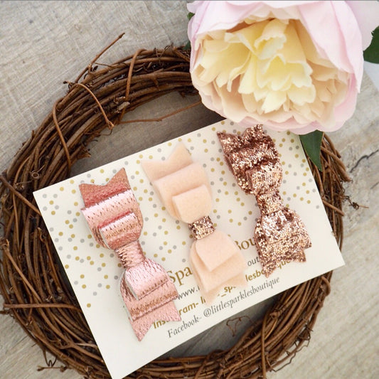 Rose Gold Trio