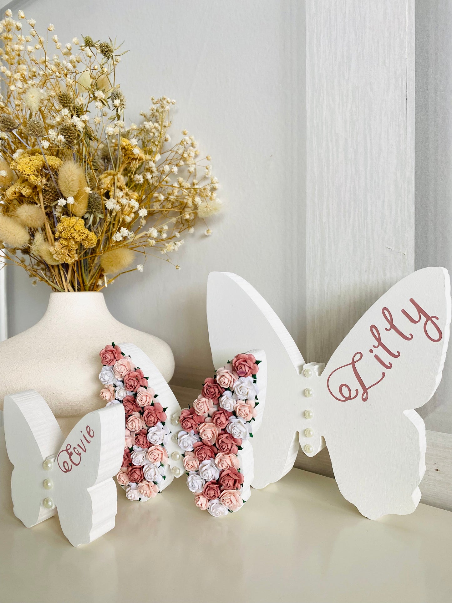 Wooden Butterfly Set of 3