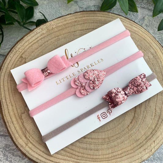 Heart And Bow Set