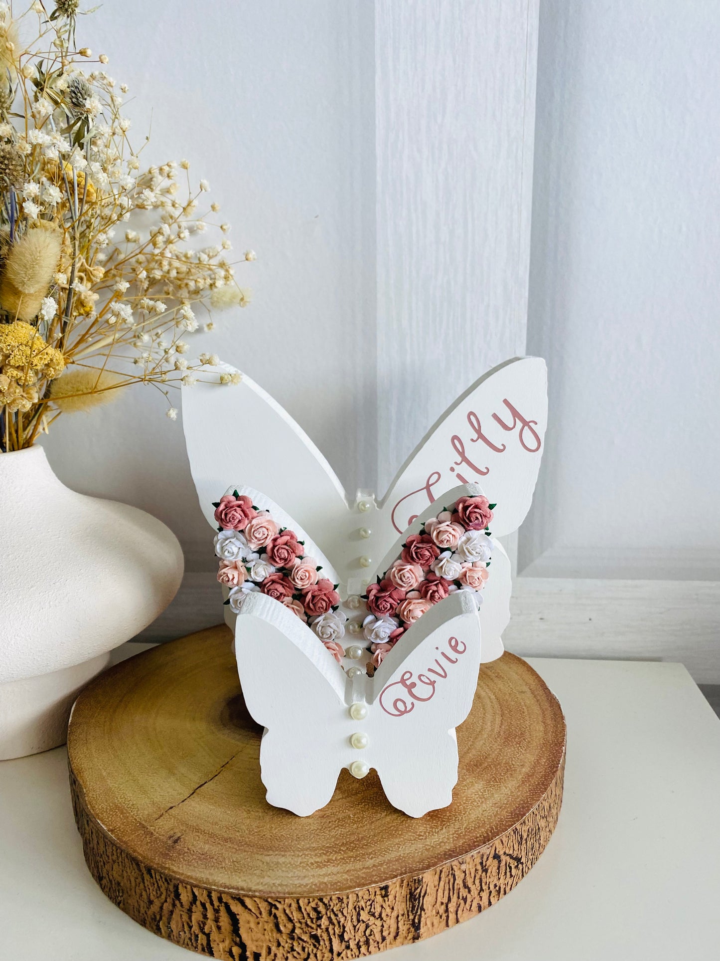 Wooden Butterfly Set of 3