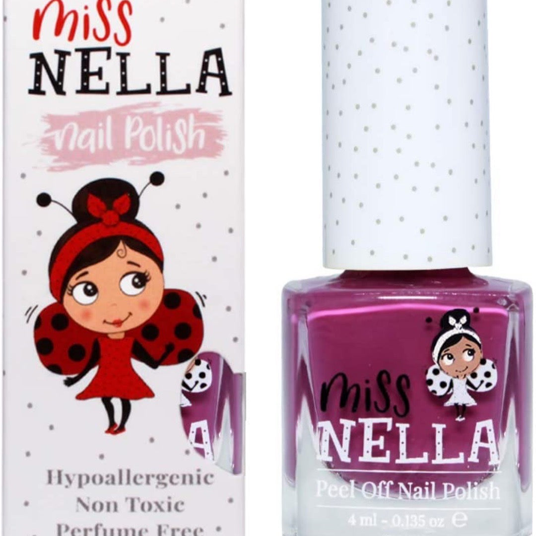 Miss Nella Little Poppet Kids Peel Off Odour Free Nail Polish