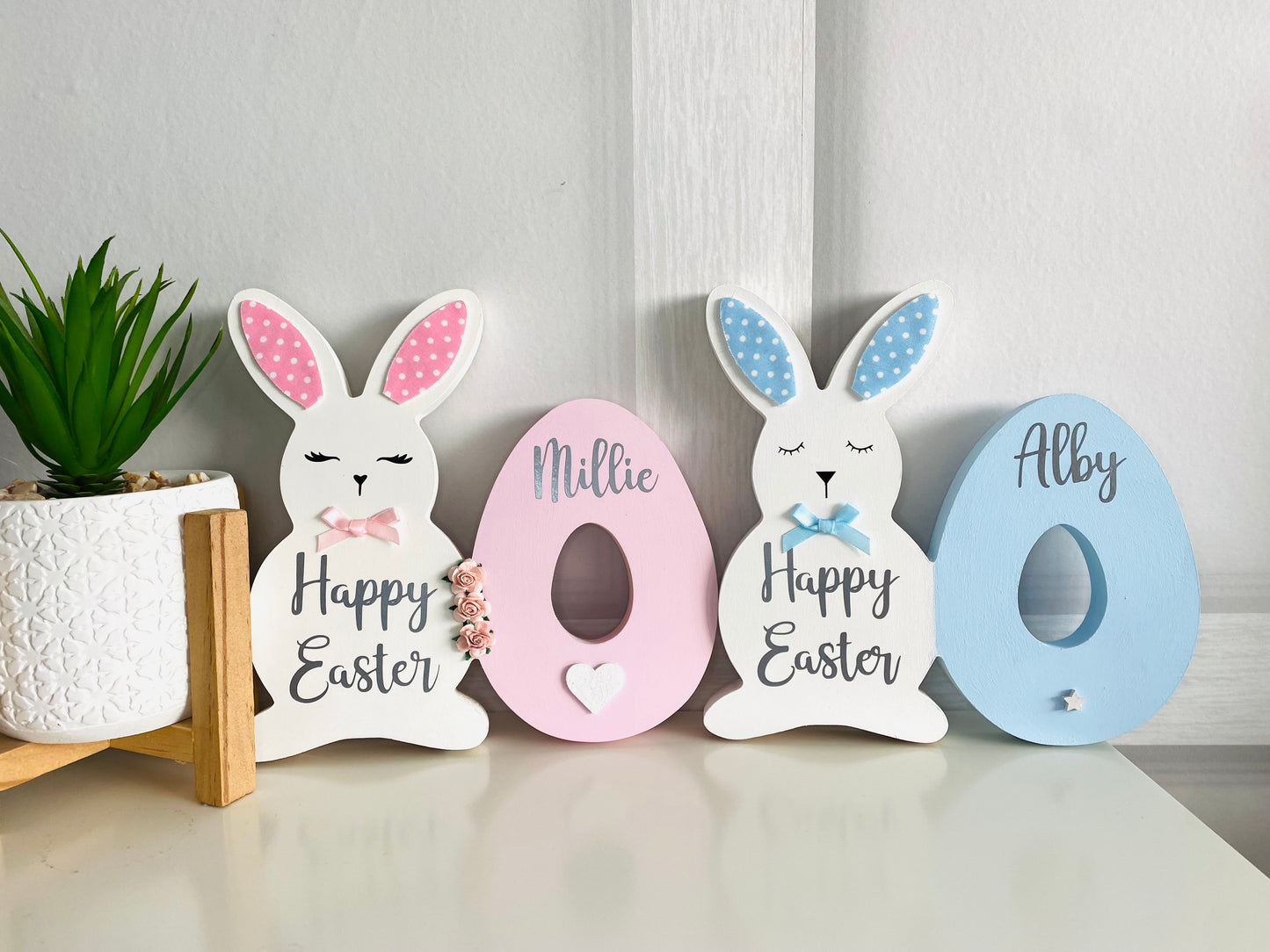 Personalised Bunny Holder