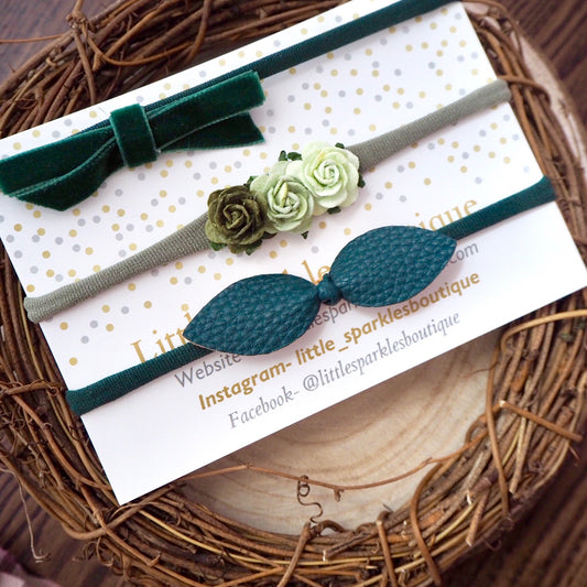 Teal And Green Set