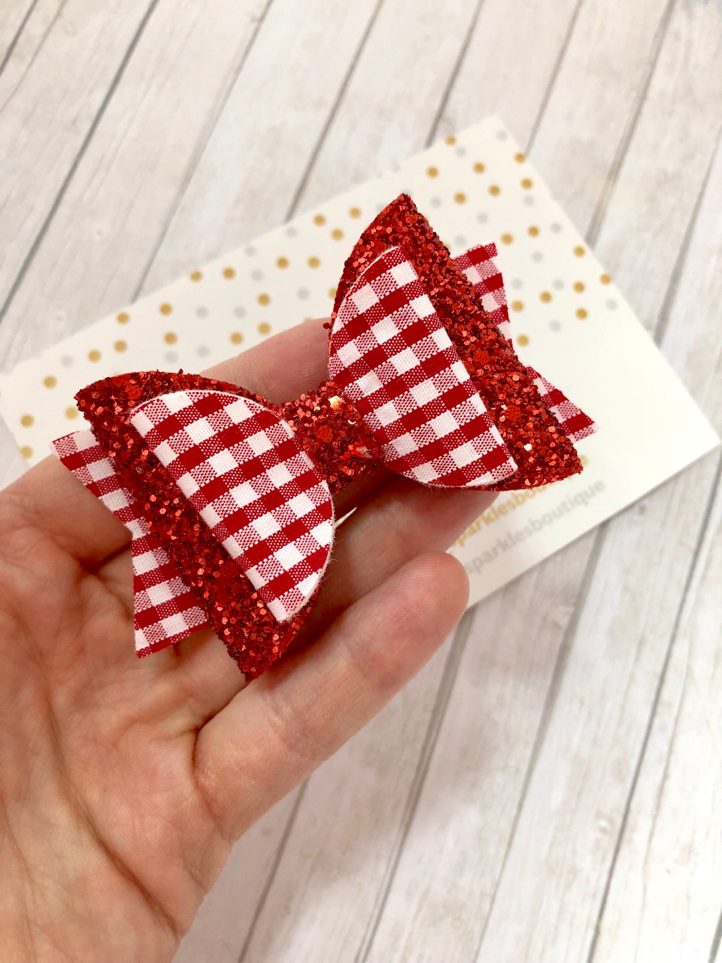 School bow red