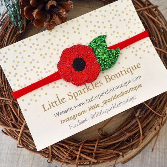 Poppy Remembrance Feltie