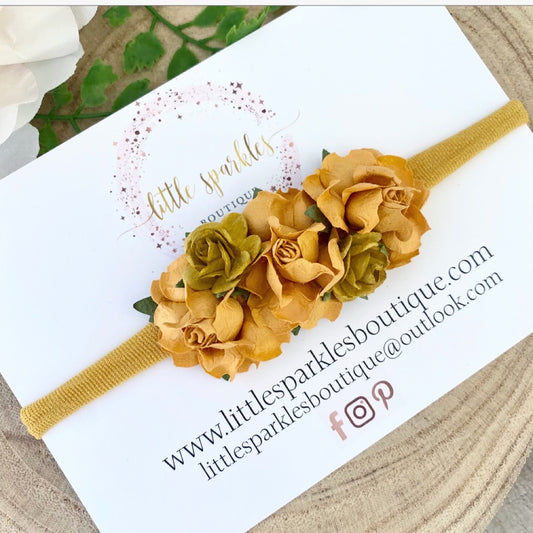 Mustard Mulberry Headband