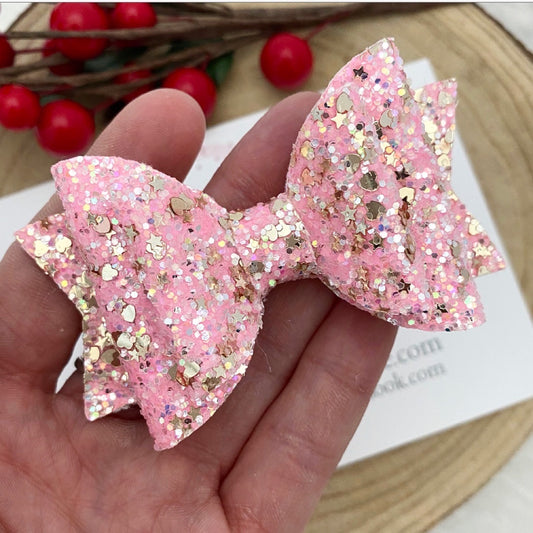 Pink And Gold Glitz