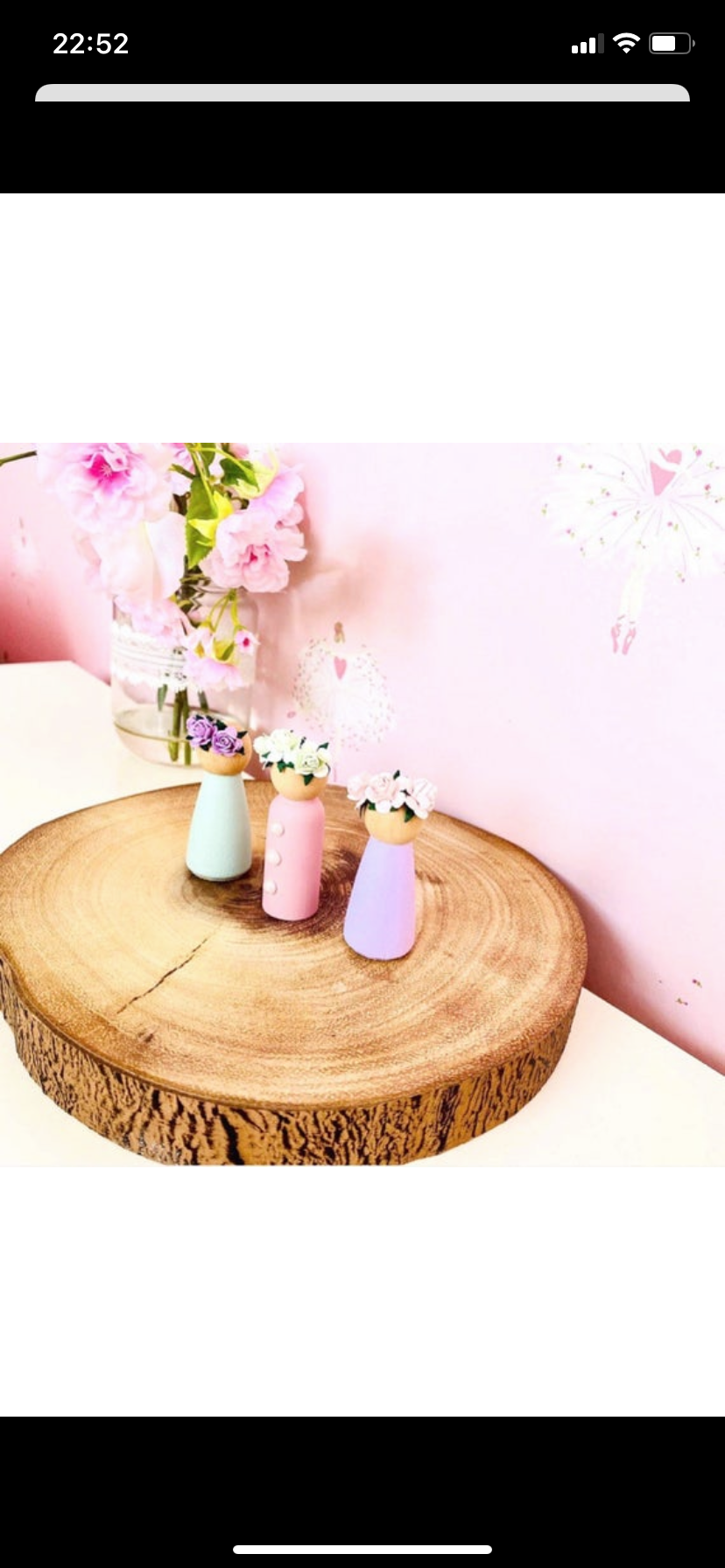 Floral Peg Dolls