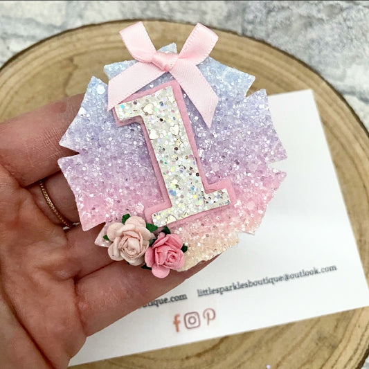 Rainbow Birthday Badge