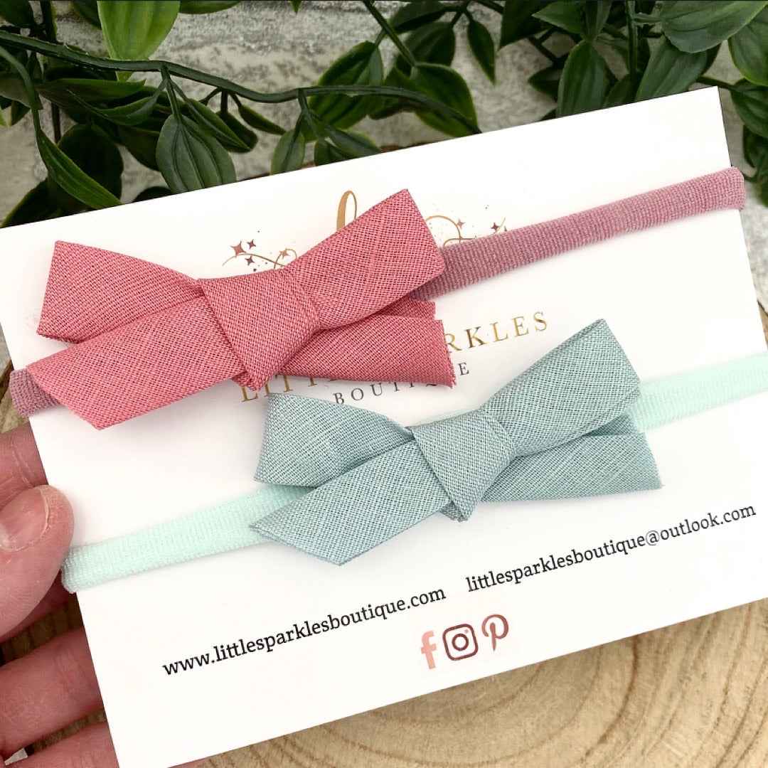 Sage And Dusky Rose Tie