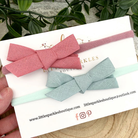 Sage And Dusky Rose Tie