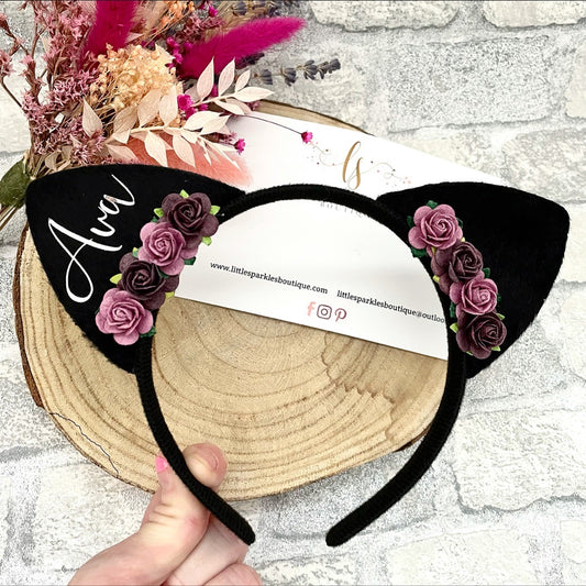 Personalised Cats Ears